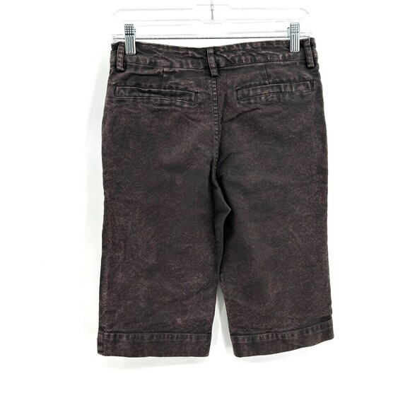 NWT CHASER Black Vintage Canvas Bermuda Summer Shorts Size Small - Picture 2 of 3